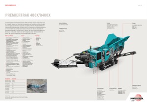 Concasseurs mobiles Powerscreen PREMIERTRAK 400X