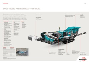 Concasseurs mobiles Powerscreen PREMIERTRAK R400X