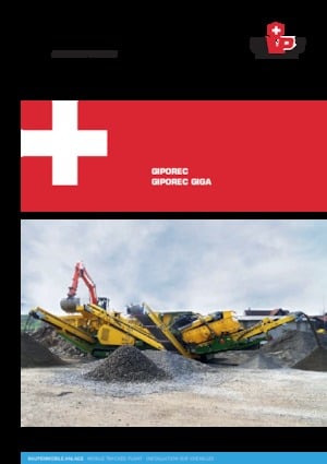 Concasseurs mobiles Gipo R 131 FDR