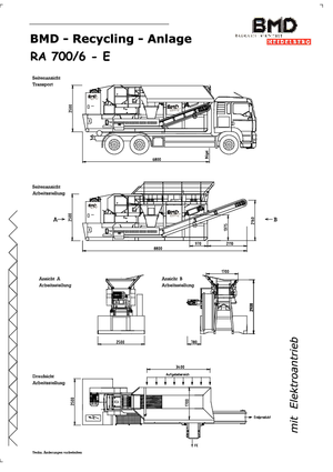 Concasseurs mobiles BMD RA 700/6 E
