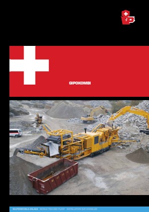 Concasseurs mobiles Gipo RC 130 C