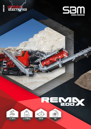 Concasseurs mobiles SBM REMAX 200