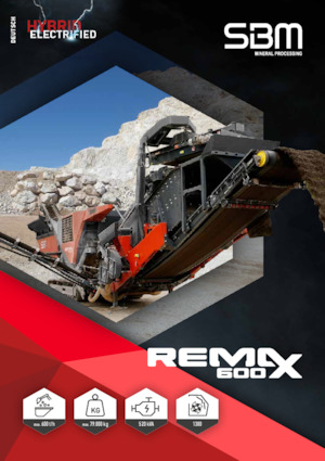 Concasseurs mobiles SBM REMAX 600
