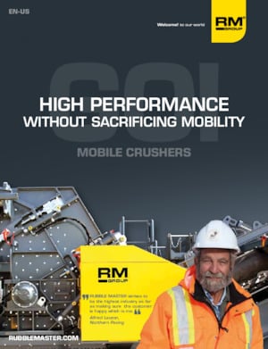 Concasseurs mobiles Rubble Master RM 120X