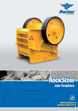 Concasseurs mobiles Parker Rocksizer