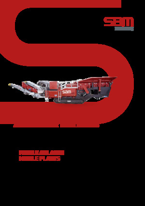Concasseurs mobiles SBM V10 SEMI