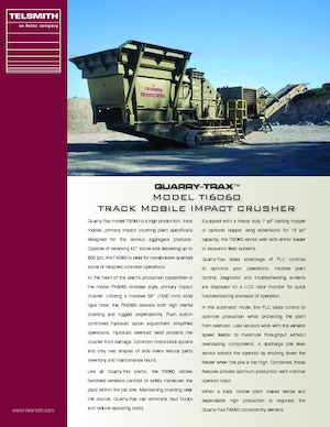 Concasseurs mobiles Telsmith TI6060