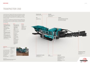 Concasseurs mobiles Powerscreen Trakpactor 260