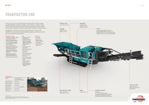 Concasseurs mobiles Powerscreen Trakpactor 260