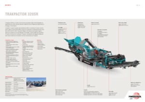 Concasseurs mobiles Powerscreen Trakpactor 320SR