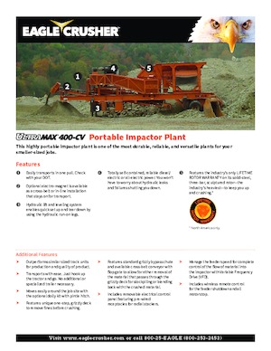 Concasseurs mobiles Eagle Crusher UM-04