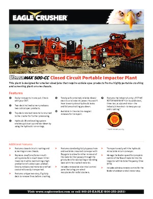 Concasseurs mobiles Eagle Crusher UM-05