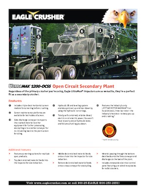 Concasseurs mobiles Eagle Crusher UM-25