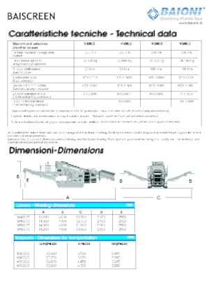 Concasseurs mobiles Baioni W400/2