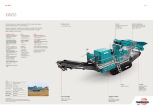 Concasseurs mobiles Powerscreen XV350