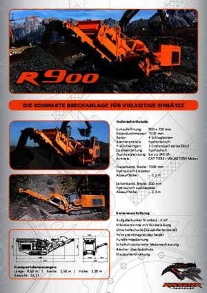 Concasseurs mobiles Rockster R800