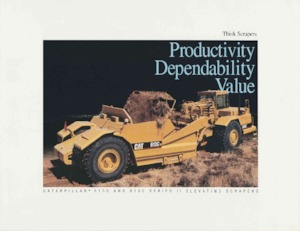 Scrapeurs Caterpillar 613C