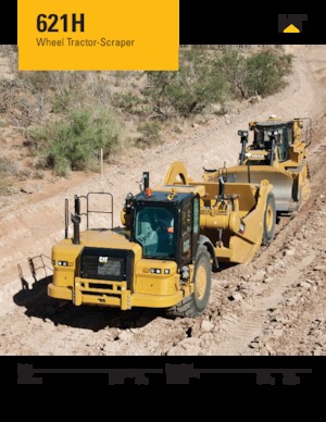 Scrapeurs Caterpillar 621H