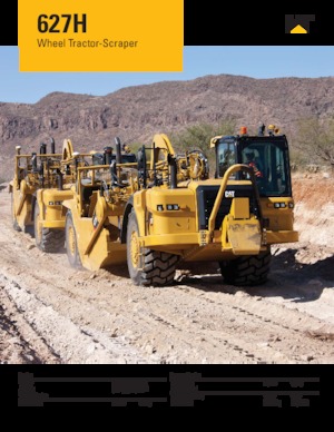 Scrapeurs Caterpillar 627H
