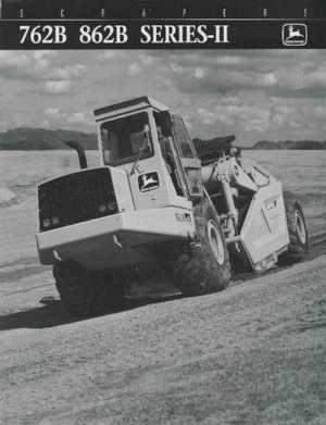 Scrapeurs John Deere Construction 862B