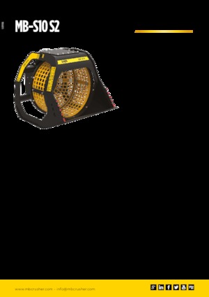 Godet Cribleur MB Crusher MB-S10 S2