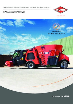 Mélangeurs alimentaire Auto-propulsé Kuhn SPV Power 14.1 DL