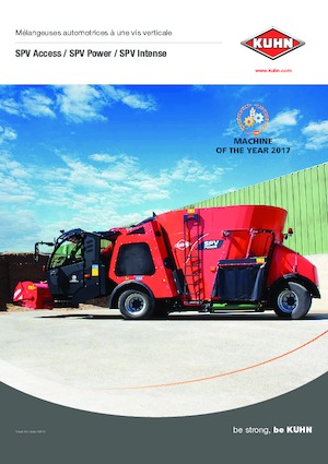 Mélangeurs alimentaire Auto-propulsé Kuhn SPV Power 14.1 DL