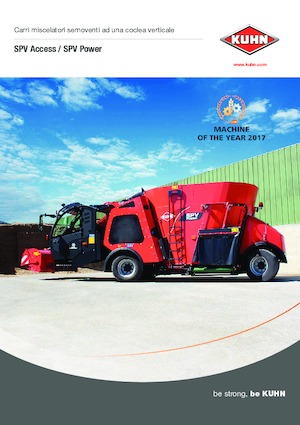 Mélangeurs alimentaire Auto-propulsé Kuhn SPV Power 14.1 DL