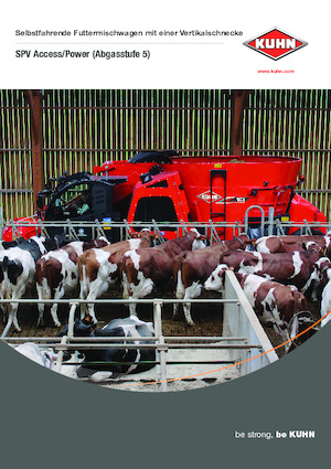 Mélangeurs alimentaire Auto-propulsé Kuhn SPV Intense 12.1 DL