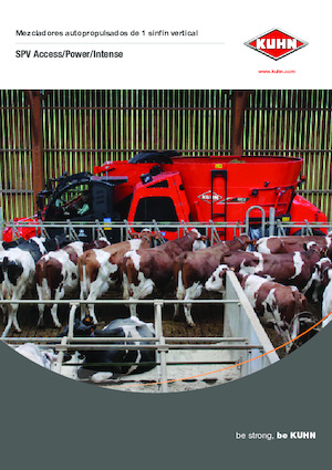 Mélangeurs alimentaire Auto-propulsé Kuhn SPV Intense 12.1 DL