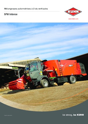 Mélangeurs alimentaire Auto-propulsé Kuhn SPW Intense 16.2 CS