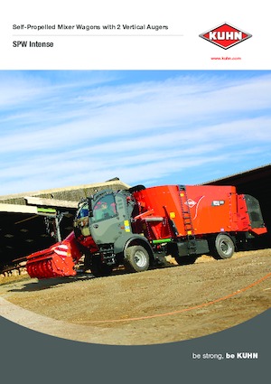 Mélangeurs alimentaire Auto-propulsé Kuhn SPW Intense 19.2 CL