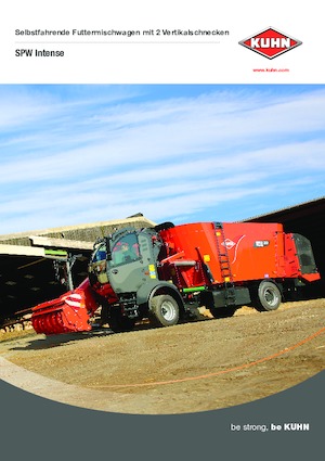 Mélangeurs alimentaire Auto-propulsé Kuhn SPW Intense 25.2 CL