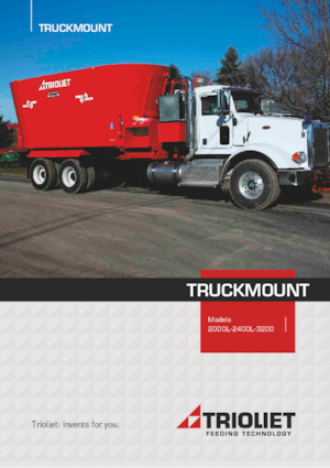 Mélangeurs alimentaire Auto-propulsé Trioliet Triotrac M 1400 ZK
