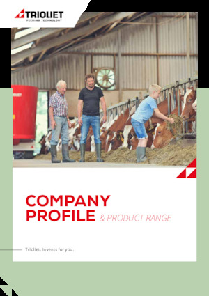 Mélangeurs alimentaire Auto-propulsé Trioliet Truckmount 3200