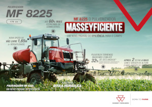 Pulverisateurs Automoteurs Massey Ferguson MF 8225