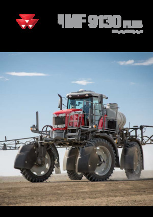 Pulverisateurs Automoteurs Massey Ferguson MF 9130 Plus