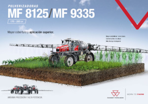 Pulverisateurs Automoteurs Massey Ferguson MF 9335