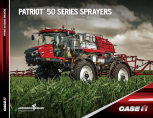 Pulverisateurs Automoteurs Case IH Patriot 4450