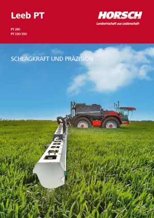 Pulverisateurs Automoteurs Horsch PT 330