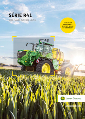 Pulverisateurs Automoteurs John Deere R4140i