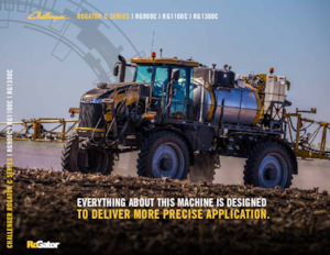 Pulverisateurs Automoteurs Challenger RG900C