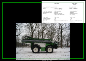 Pulverisateurs Automoteurs CHD Type 160-40