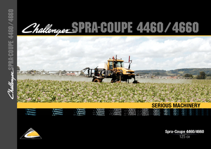 Pulverisateurs Automoteurs Challenger SpraCoupe 4460 M