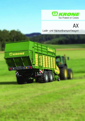 Remorques autochargeuses d'ensilage Krone AX 310 D