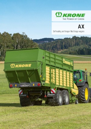 Remorques autochargeuses d'ensilage Krone AX 310 HD