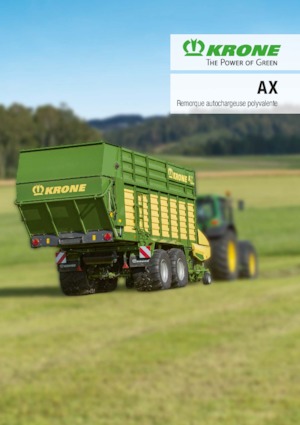 Remorques autochargeuses d'ensilage Krone AX 310 HD