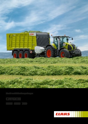 Remorques autochargeuses d'ensilage Claas Cargos 760 Business