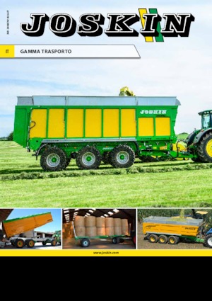 Remorques autochargeuses d'ensilage Joskin DRAKKAR 8600/37T180