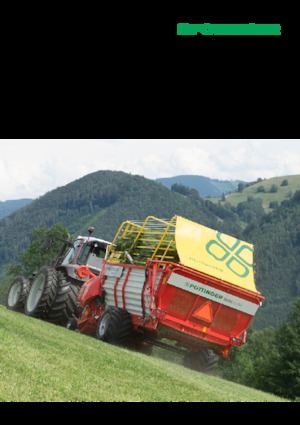 Remorques autochargeuses d'ensilage Pöttinger EuroBoss 370 T